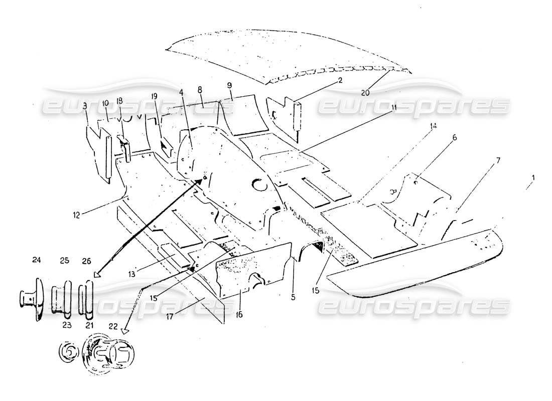 part diagram containing part number 244-62-206-00