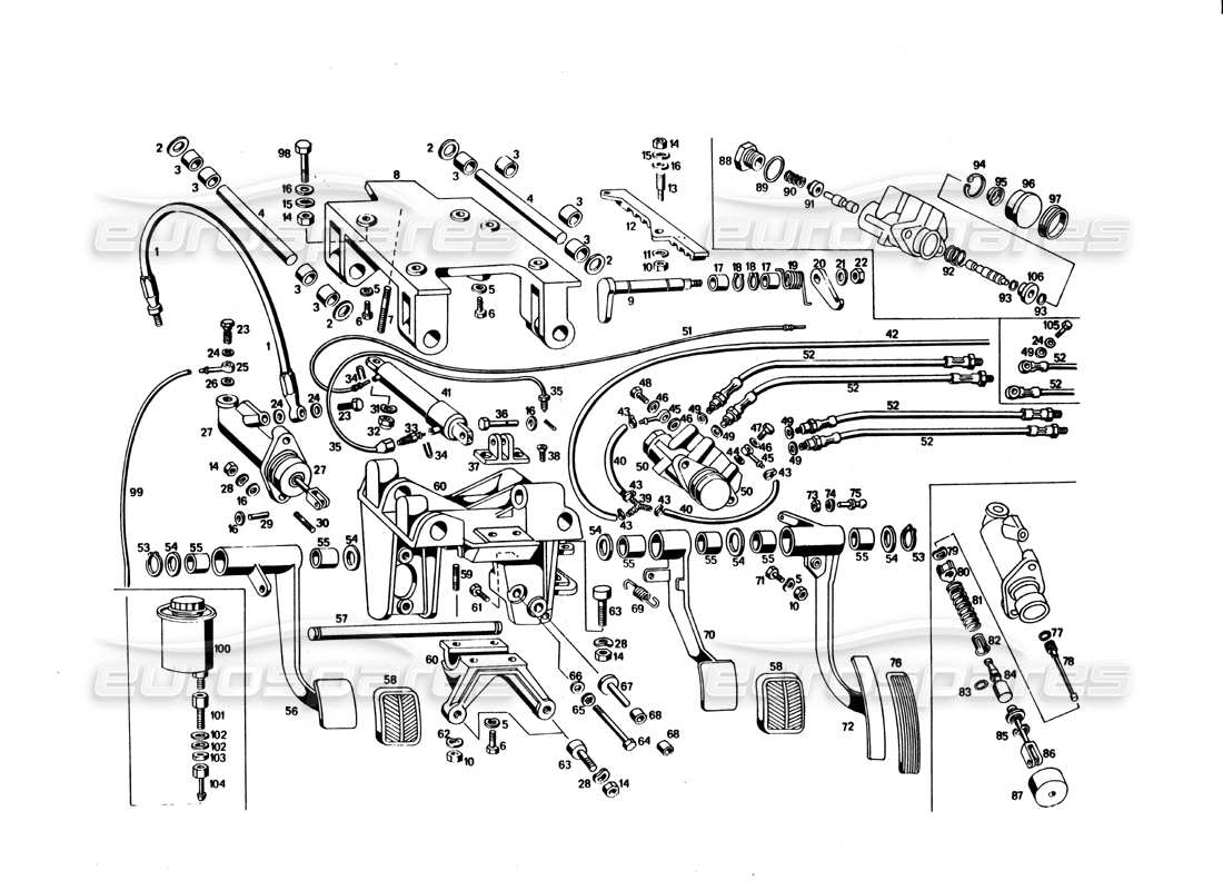 part diagram containing part number rn 54302