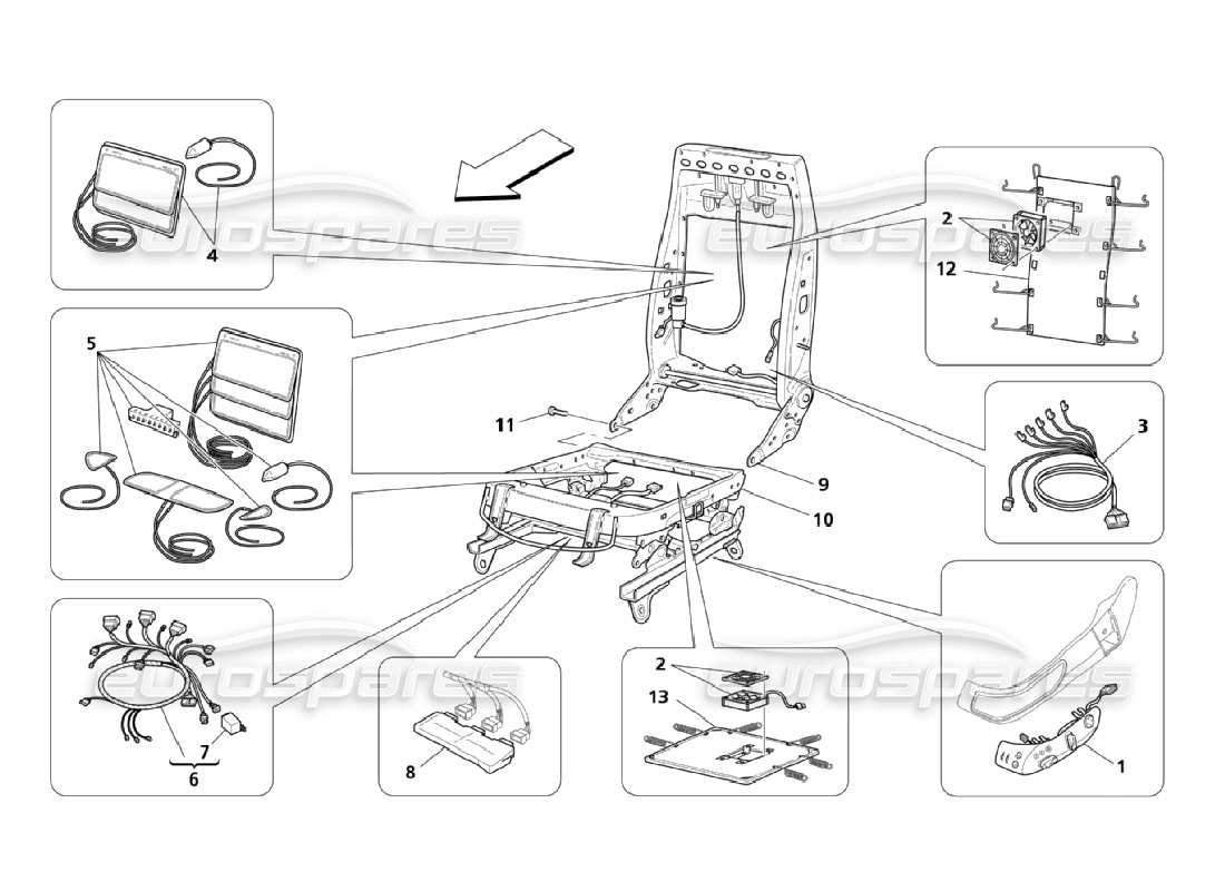 part diagram containing part number 981321830