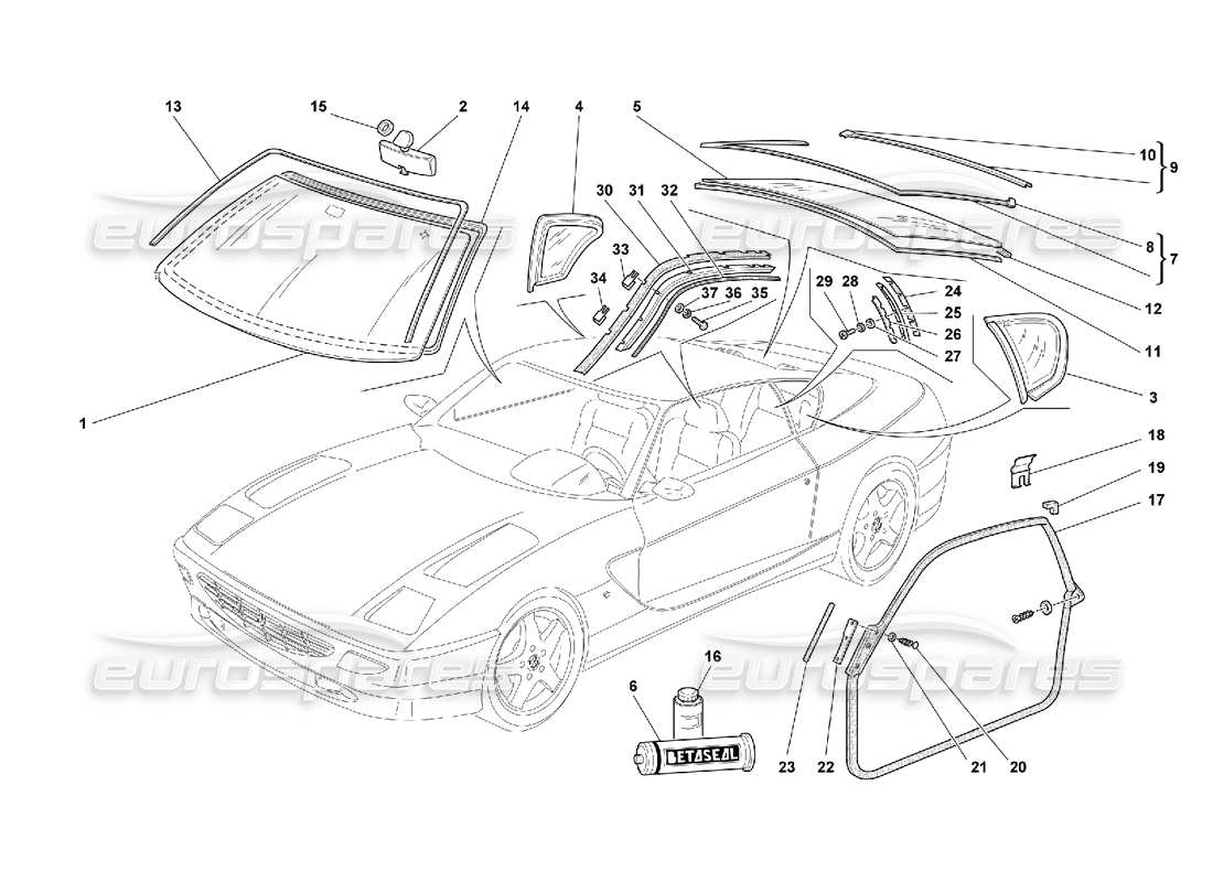 part diagram containing part number 13272272