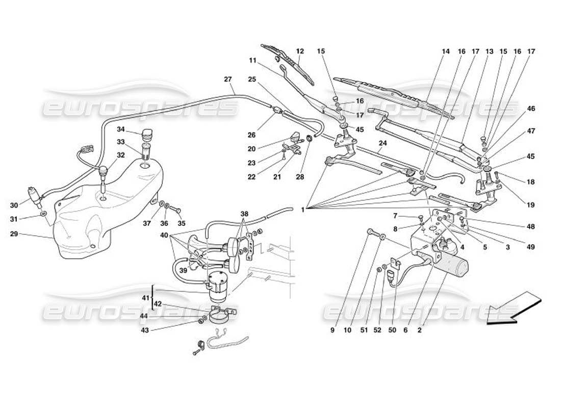 part diagram containing part number 66645000