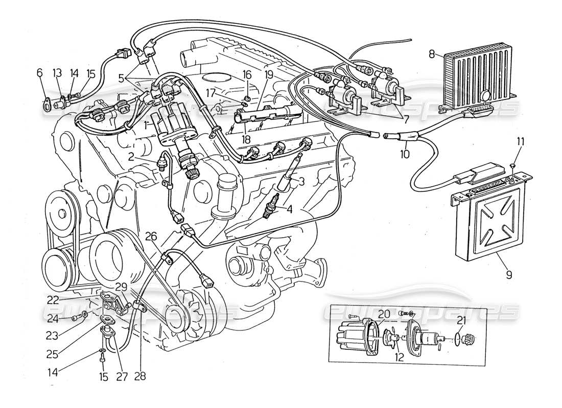 part diagram containing part number 22334009