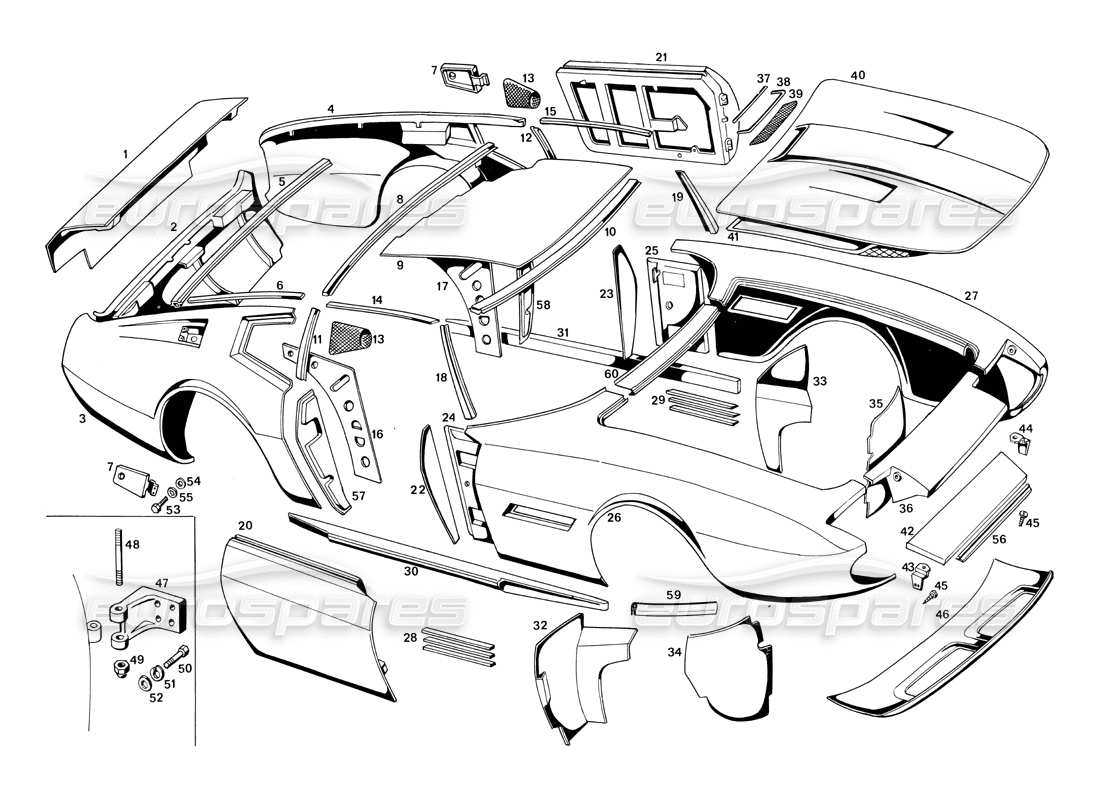 part diagram containing part number 115 bo 66046