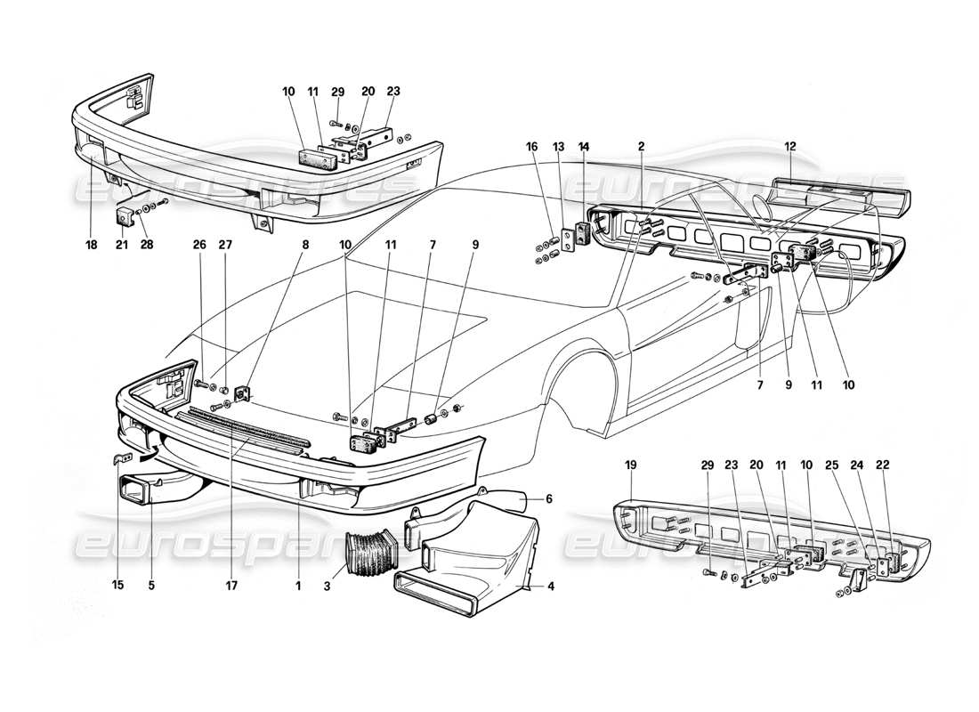 part diagram containing part number 61492200