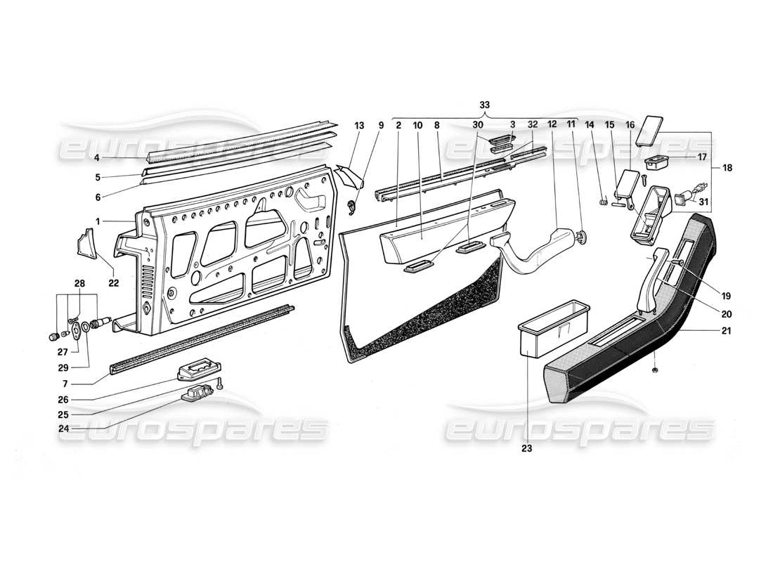 part diagram containing part number 61503000