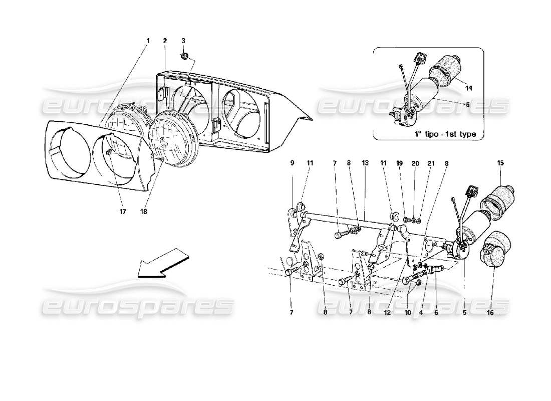 part diagram containing part number 172535