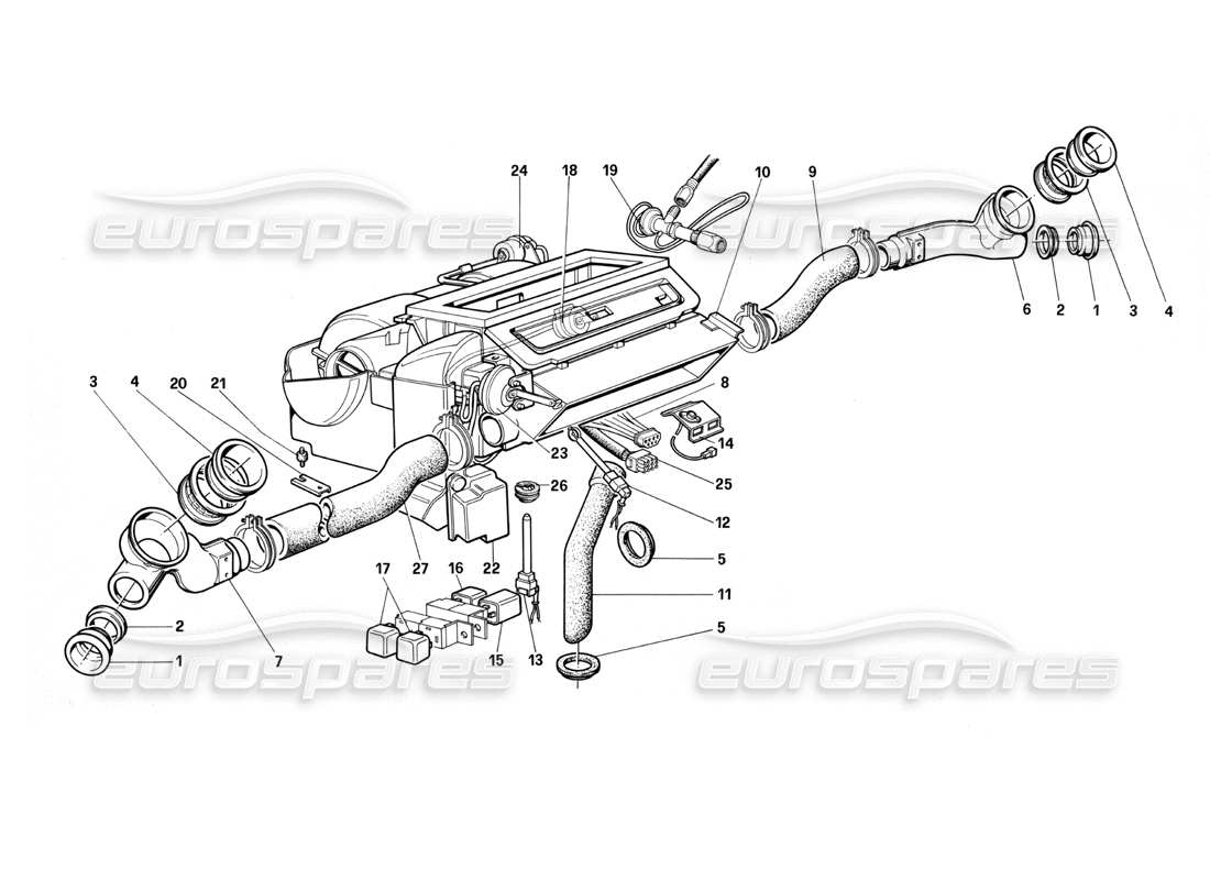 part diagram containing part number 61528400