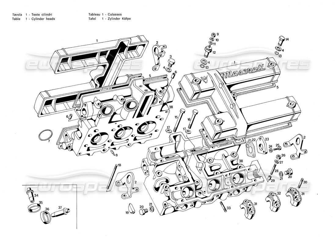 part diagram containing part number mccg002