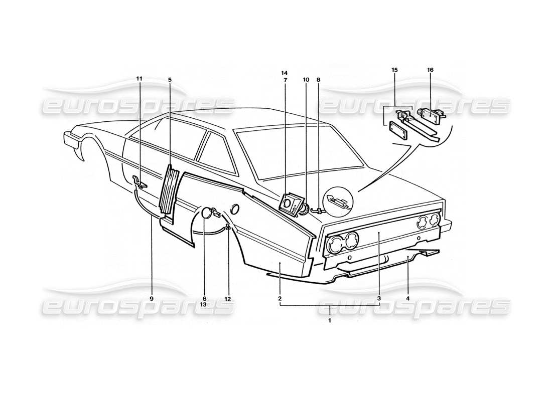 part diagram containing part number 255-20-590-00