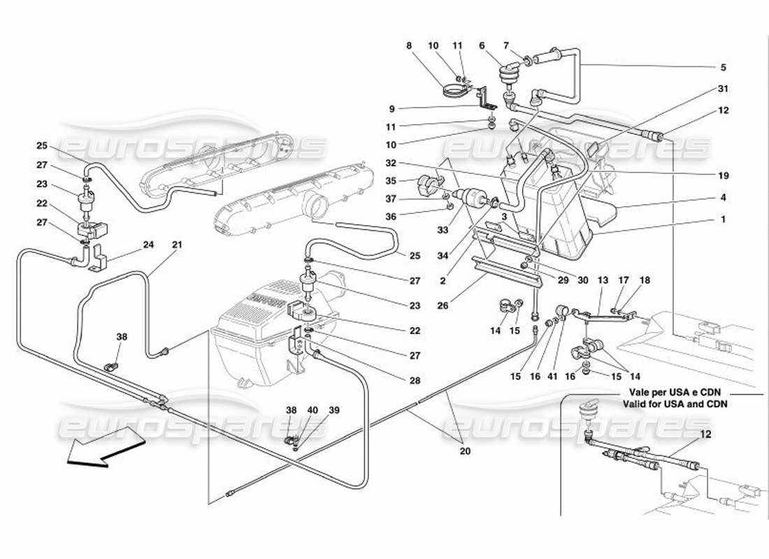 part diagram containing part number 190024