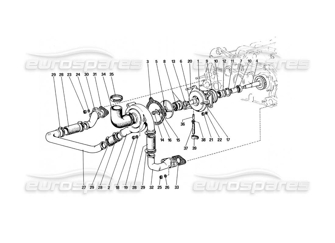 part diagram containing part number 105587