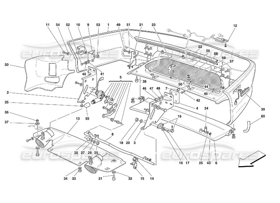 part diagram containing part number 63870600