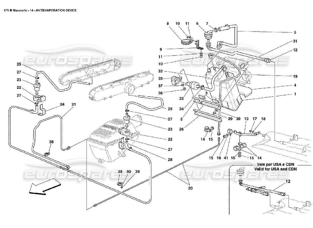 part diagram containing part number 180427