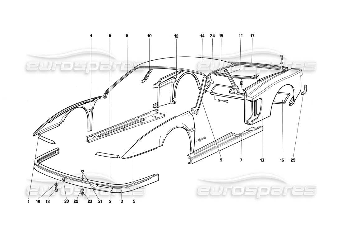 part diagram containing part number 61571500