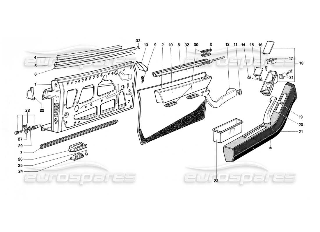 part diagram containing part number 61504800