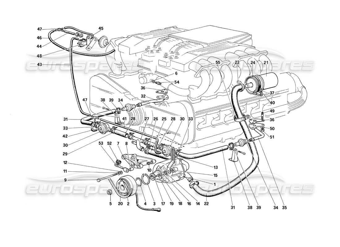 part diagram containing part number 125254