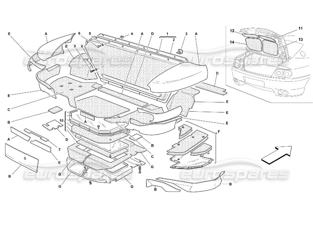 part diagram containing part number 63859600