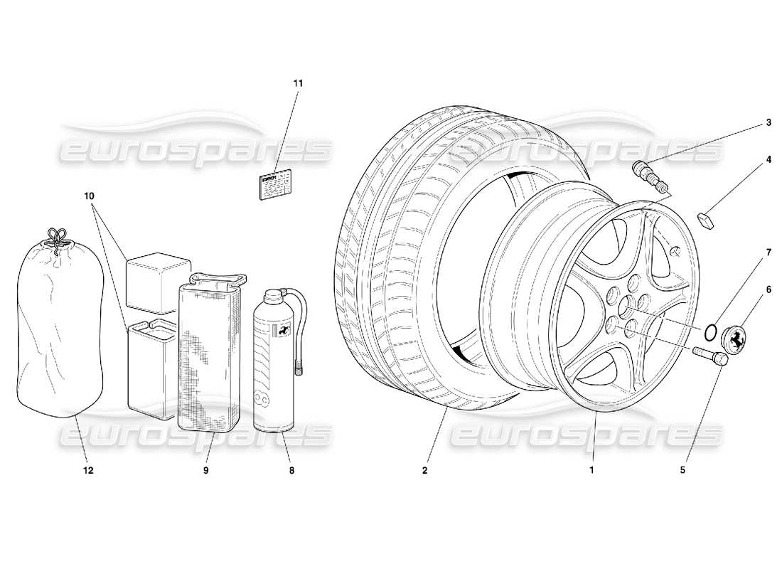 part diagram containing part number 155041