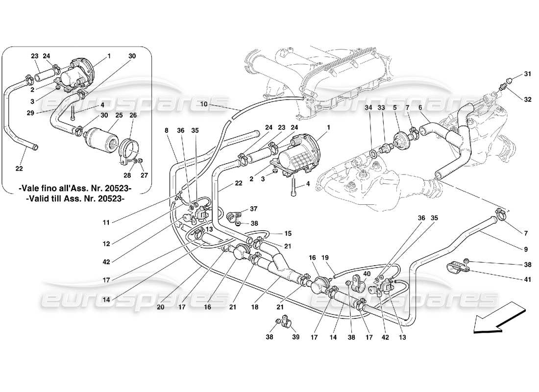 part diagram containing part number 155116