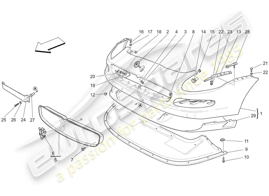 part diagram containing part number 980138244