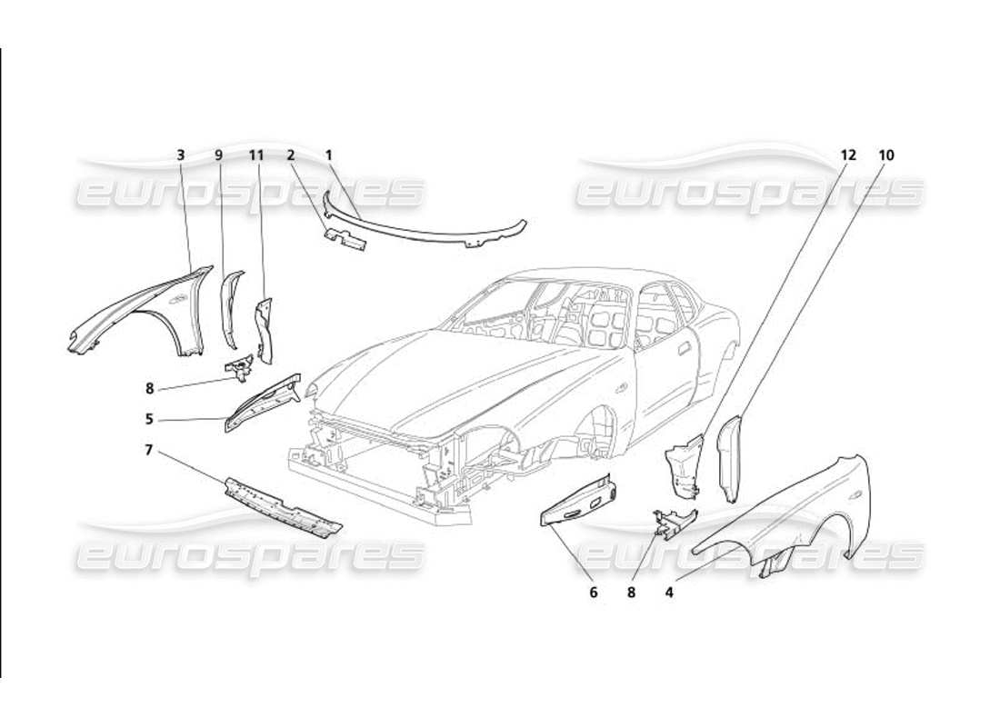 part diagram containing part number 67956400