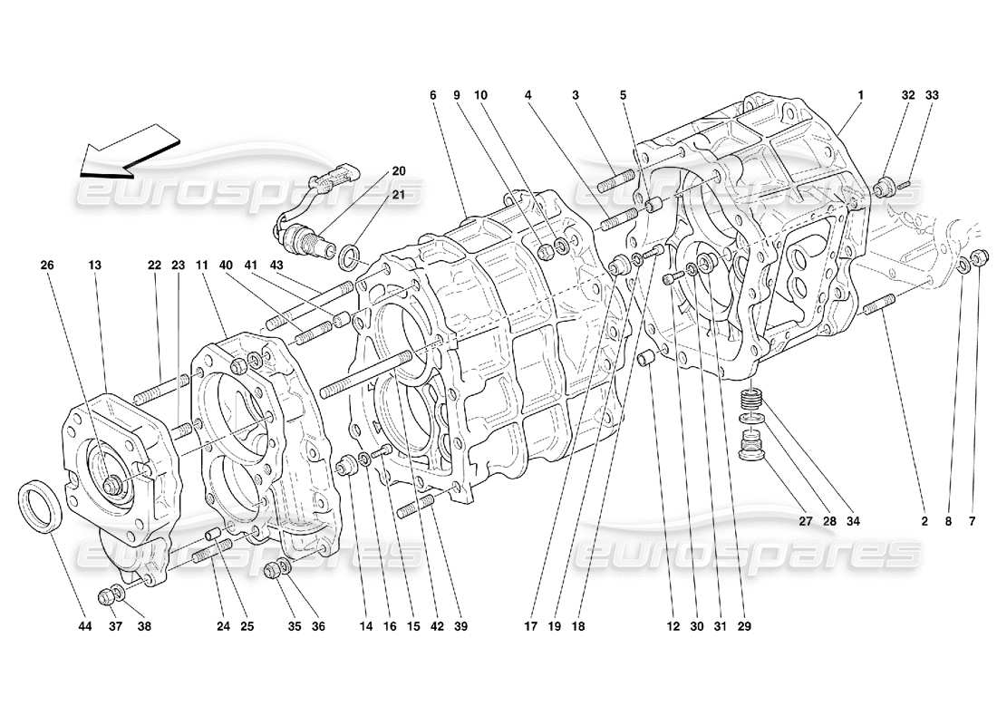 part diagram containing part number 13547234