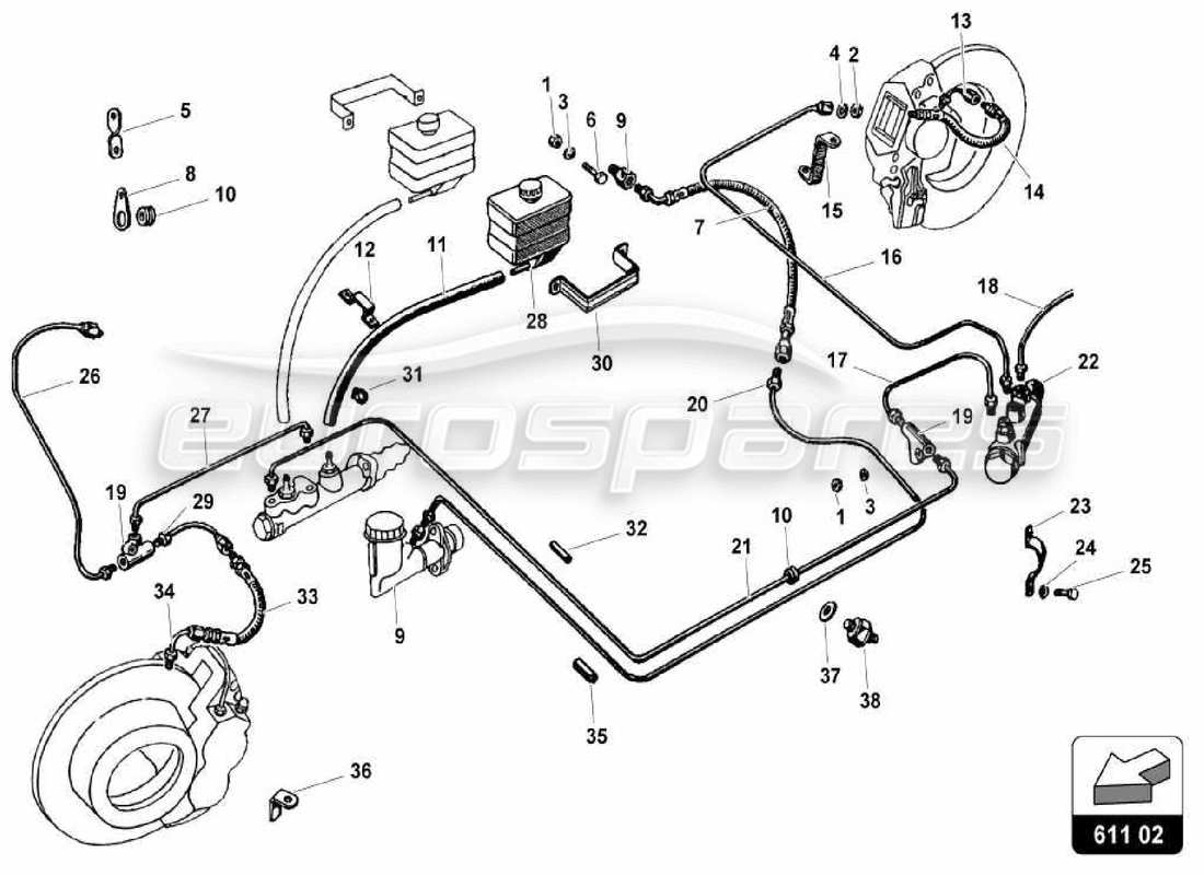 part diagram containing part number 003103944