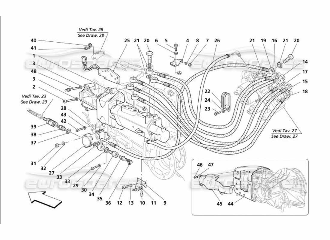 part diagram containing part number 14305724