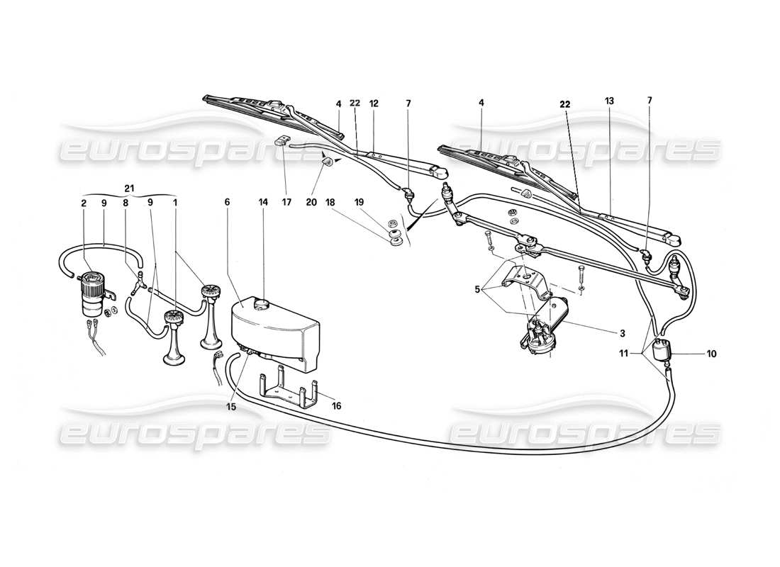 part diagram containing part number 62461700