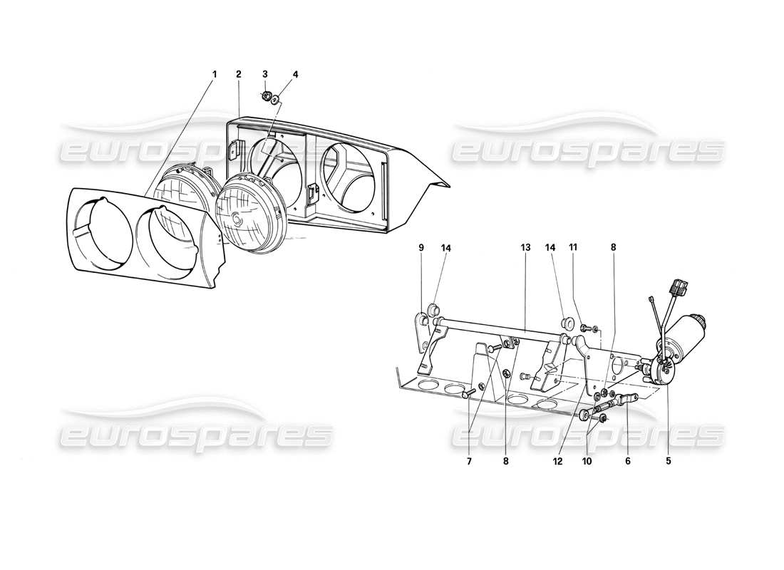 part diagram containing part number 61566800