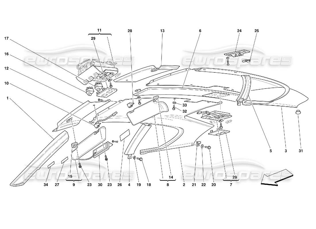 part diagram containing part number 13833614
