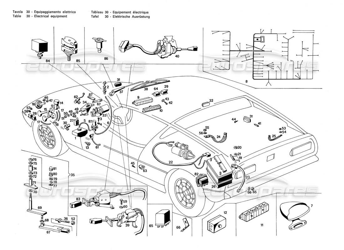 part diagram containing part number dx 564209 a