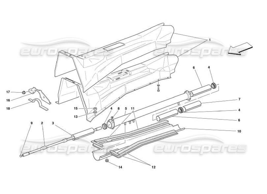 part diagram containing part number 65859100