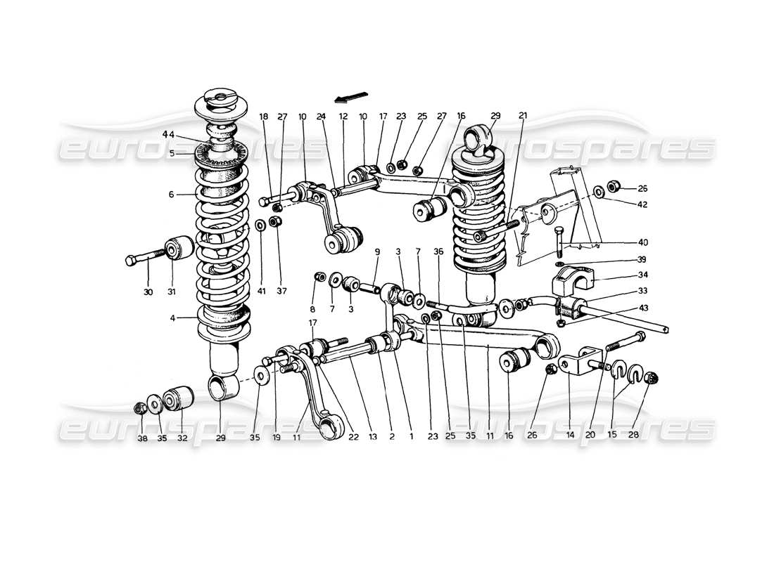 part diagram containing part number 103138