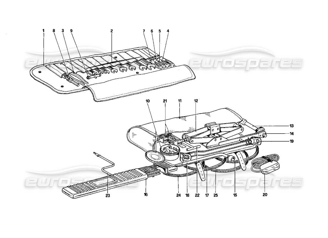 part diagram containing part number 116832