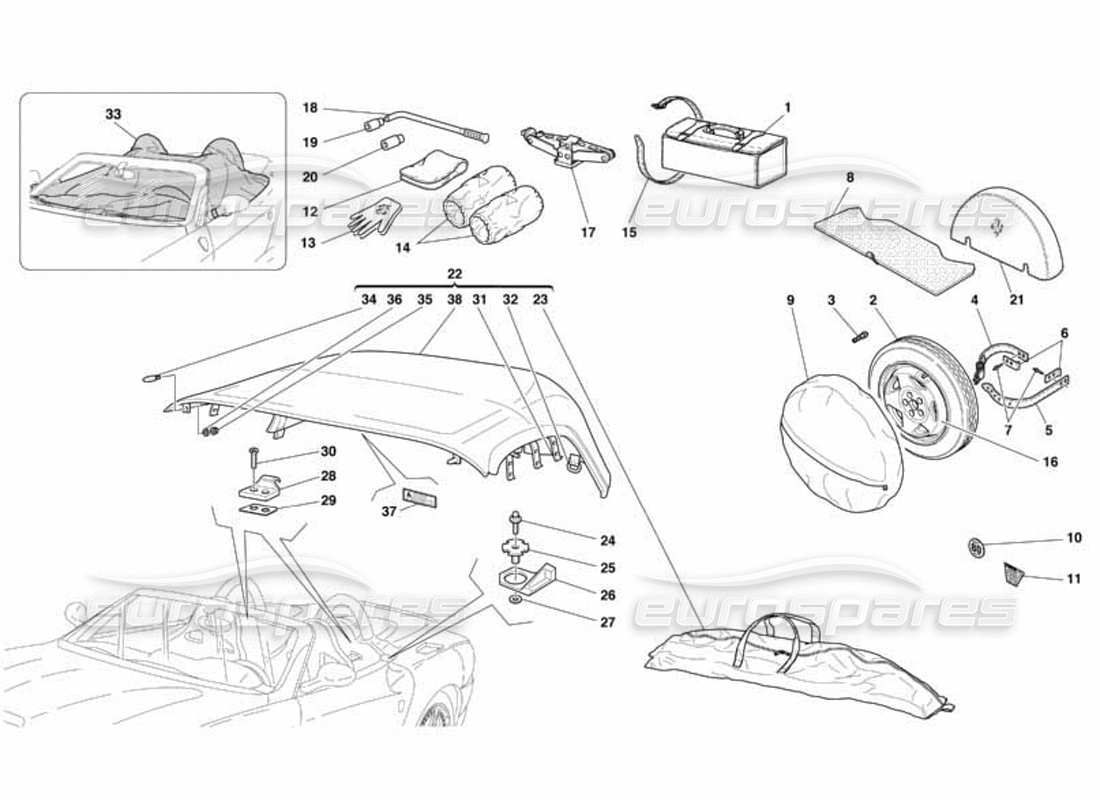 part diagram containing part number 65504200