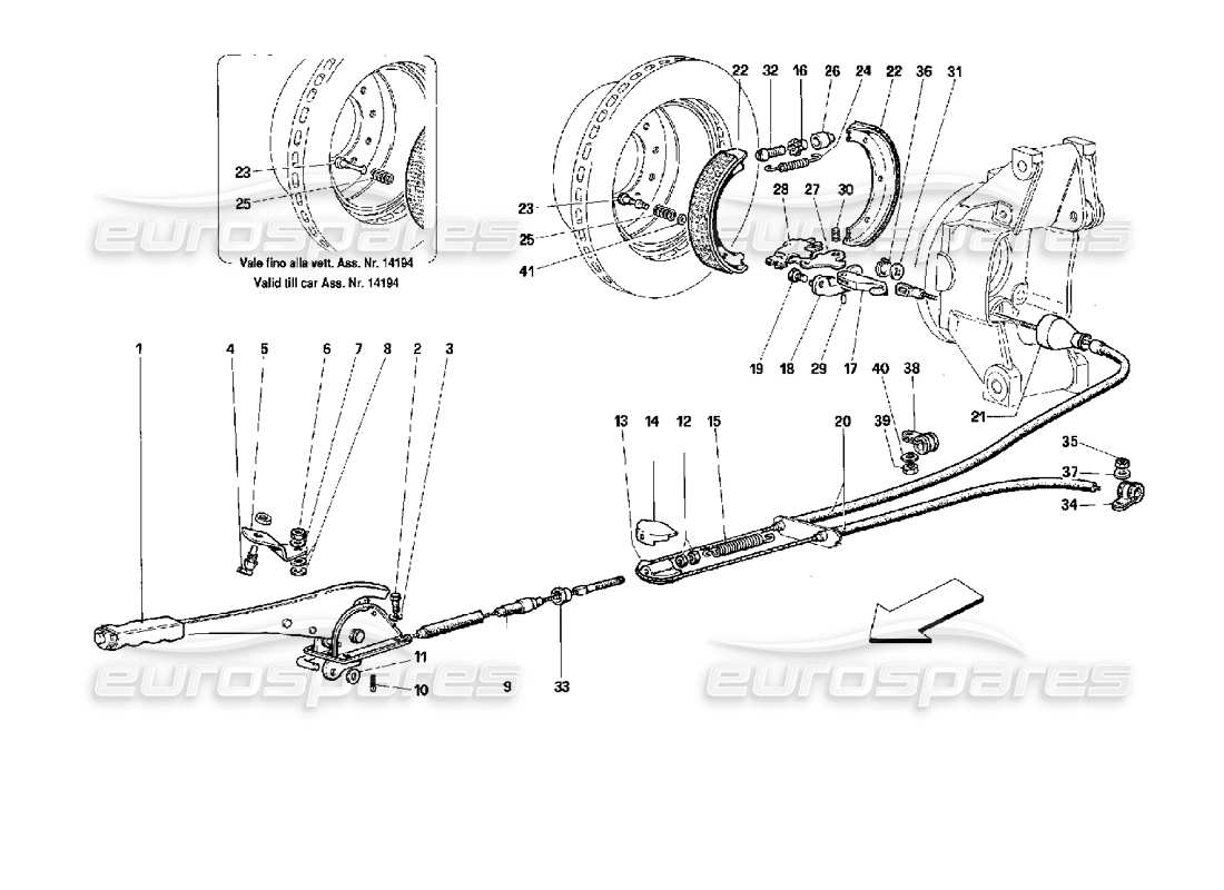 part diagram containing part number 156916