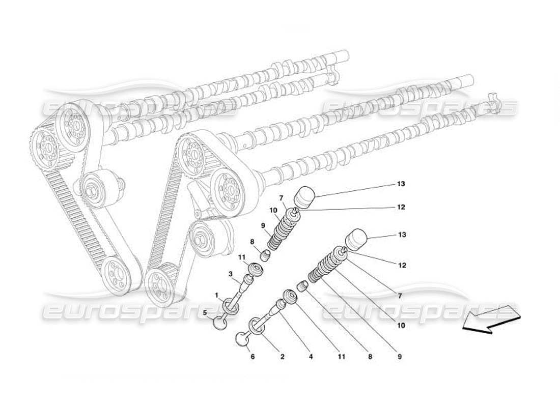 part diagram containing part number 167157