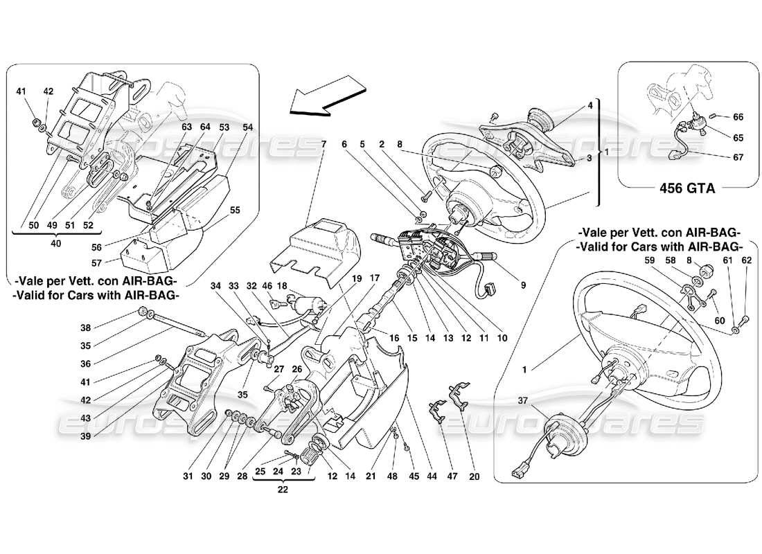 part diagram containing part number 150845