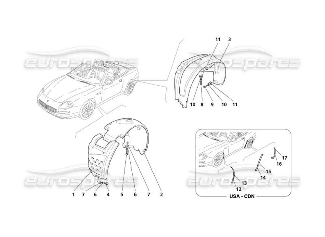 part diagram containing part number 68337600