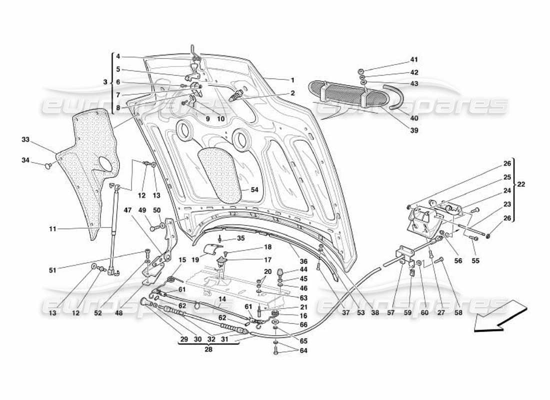 part diagram containing part number 13550077