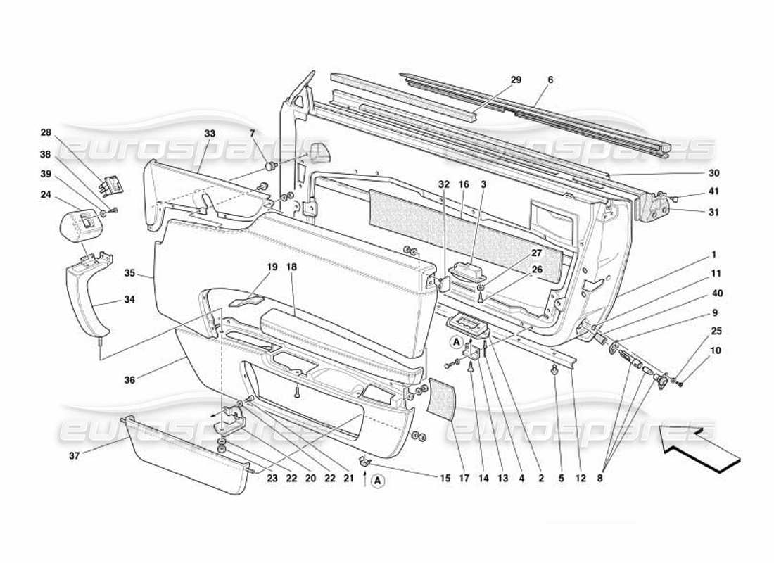 part diagram containing part number 645844..