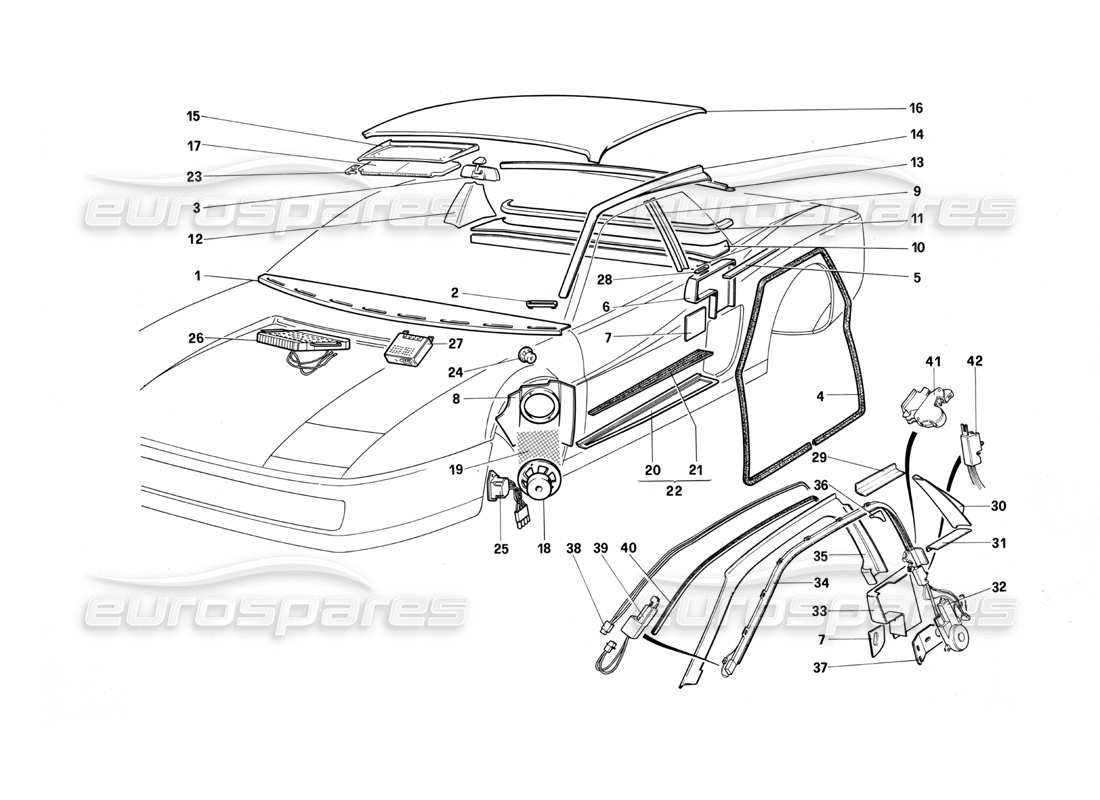 part diagram containing part number 61515000