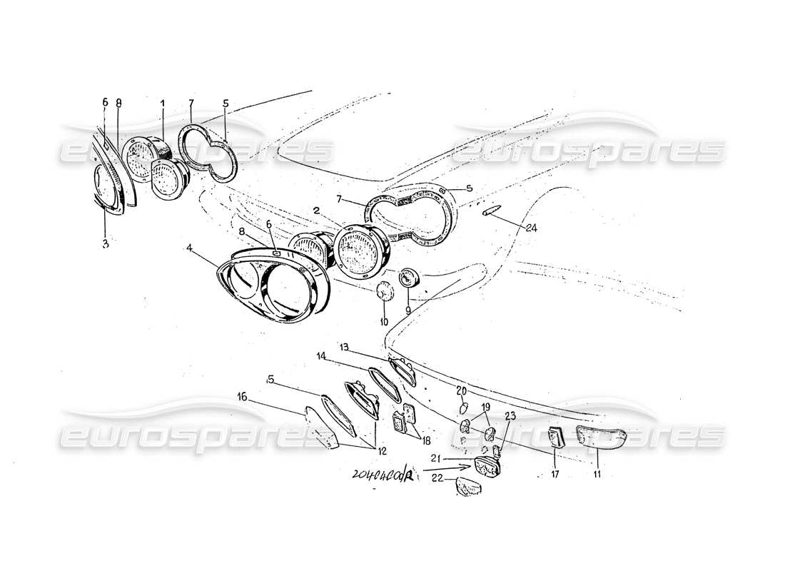 part diagram containing part number 242-82-030-02