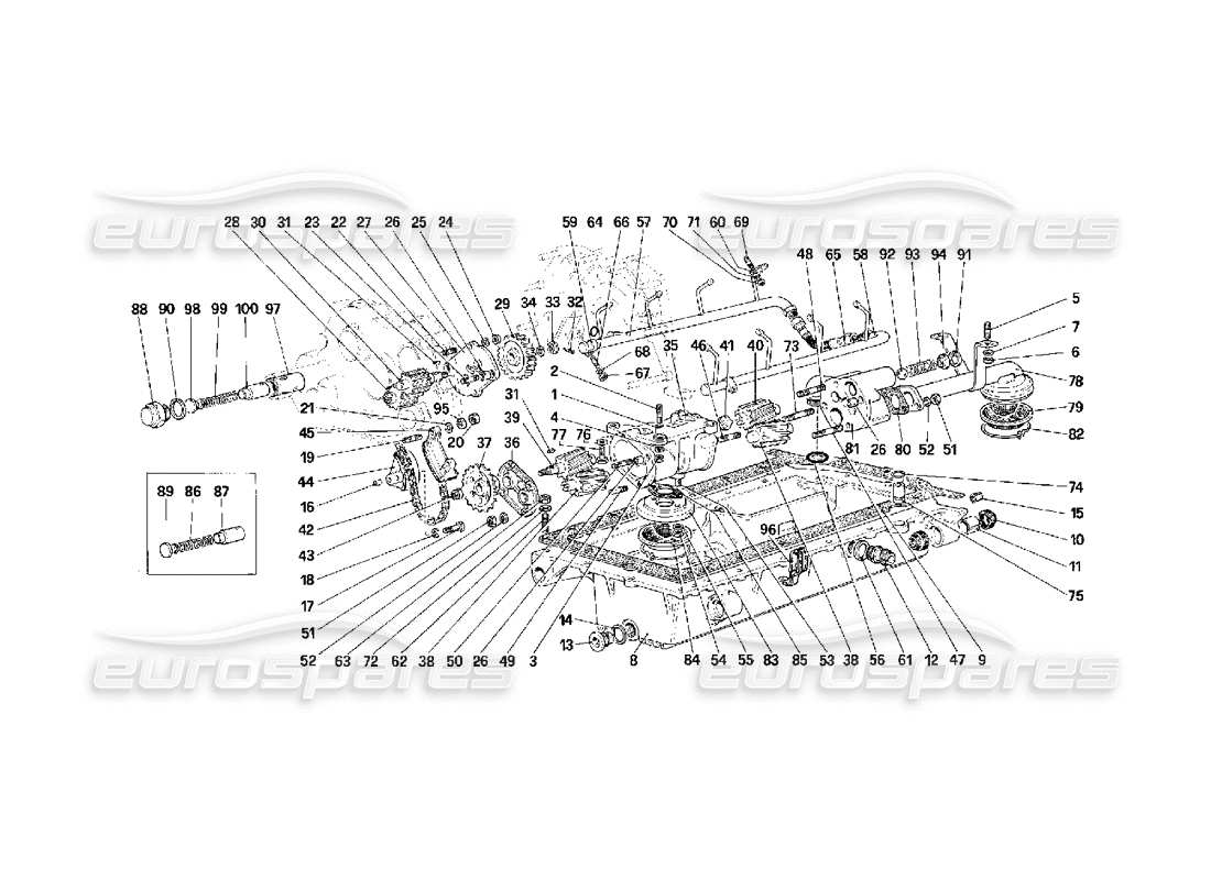 part diagram containing part number 109301