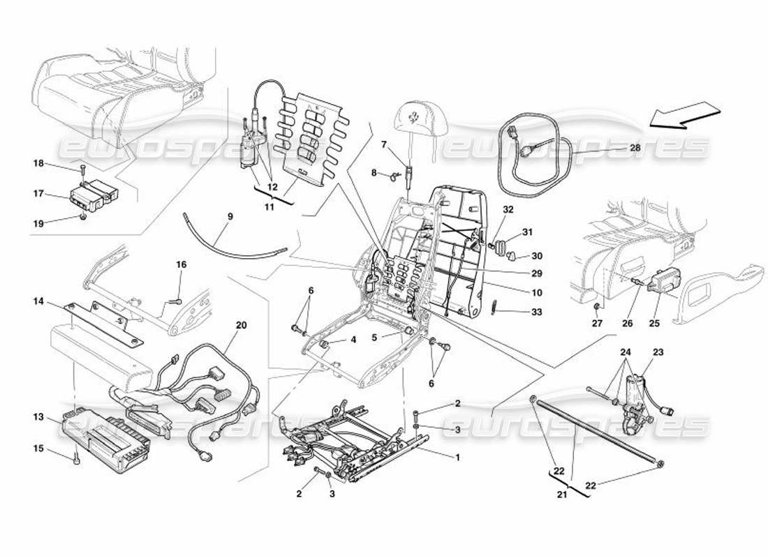 part diagram containing part number 66374500