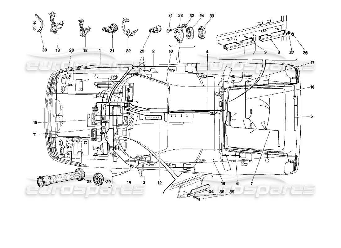 part diagram containing part number 151666