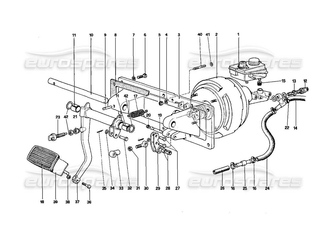 a part diagram from the Ferrari 412 (Mechanical) parts catalogue