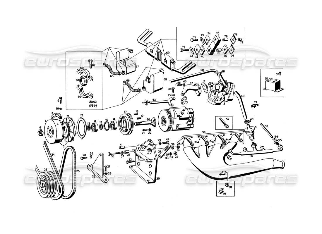 part diagram containing part number rdi 72811