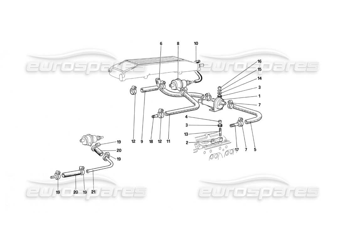 part diagram containing part number 127301